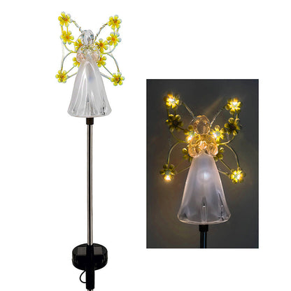 Solar-Powered Angel LED Garden Light – Decorative Outdoor Lighting for Garden and Grave