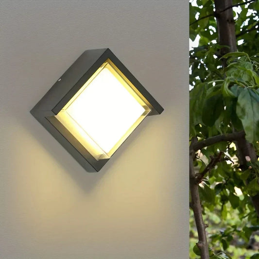 Durable LED Wall Light for Outdoor Use - Weatherproof and Energy-Saving Outdoor Lighting, Ideal for Gardens and Patios