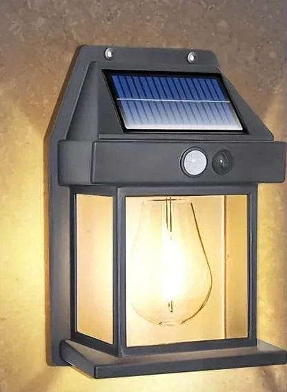 Energy-Efficient Solar Tungsten Lamp for Outdoor Lighting – Weatherproof and Eco-Friendly