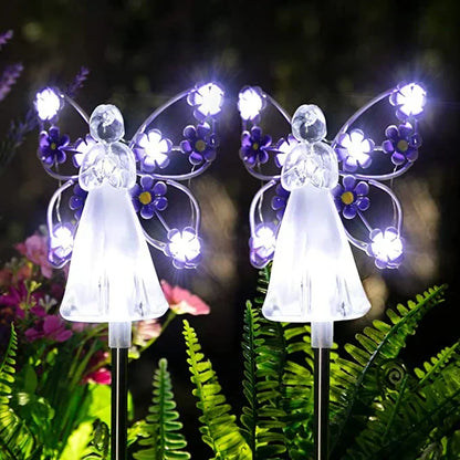 Solar-Powered Angel LED Garden Light – Decorative Outdoor Lighting for Garden and Grave