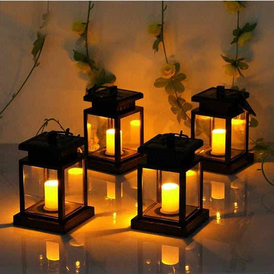 LED Solar Lantern for Garden – Solar Light Decorative Lantern Outdoor