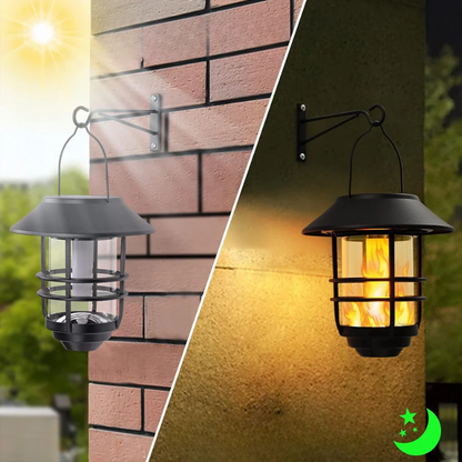 Solar-Powered Outdoor Wall Light with LED – Energy-Efficient Lighting for Patio and Entrance