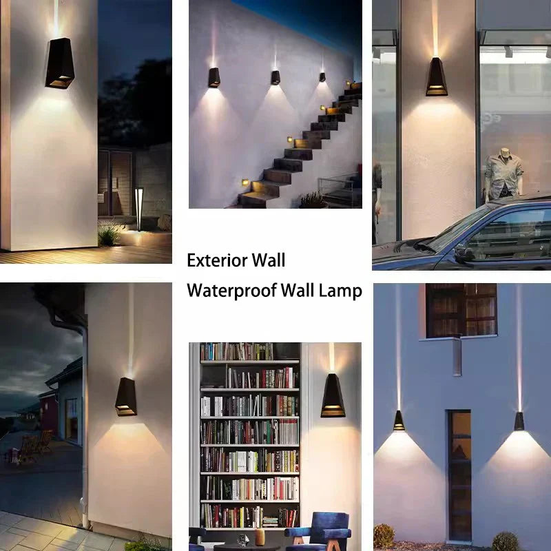 Waterproof LED Outdoor Wall Lights for Garden and Terrace – Energy Efficient & Modern Design