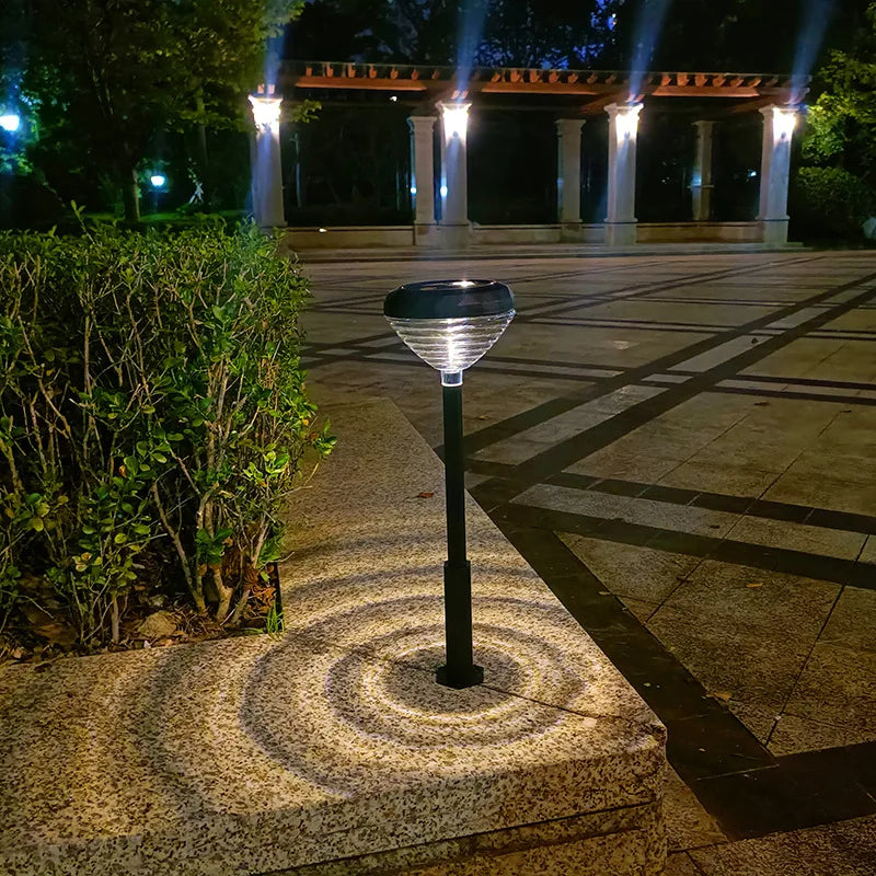 Colourful Solar LED Path Lights for the Garden - Waterproof Outdoor Lighting, Energy-Saving, Ideal for Paths and Lawns