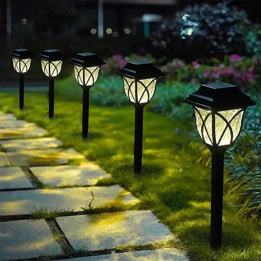 LED Solar Garden Lights – Decorative Solar-Powered Lawn Lights for Outdoor Paths