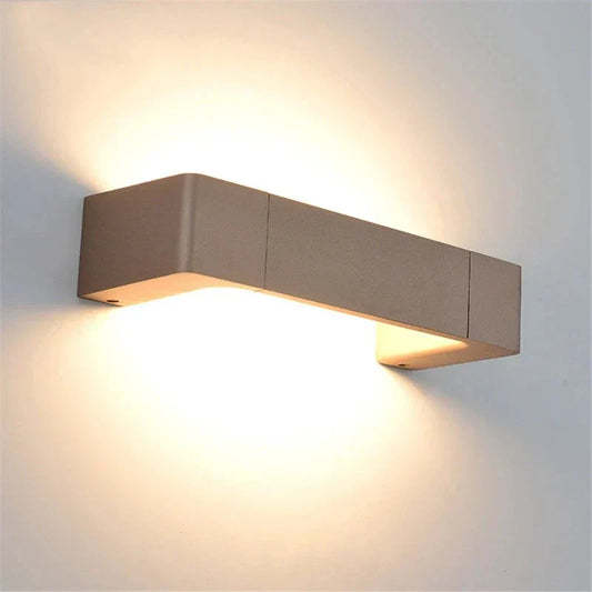 Modern LED Wall Light for Indoor and Outdoor Use - Energy Saving, Minimalist Design, Ideal for Living Room or Hallway