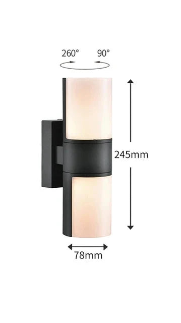 Weatherproof LED Wall Light for Garden and Path Lighting – Energy Efficient & Bright Light